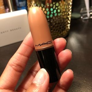 New ONLY swatched Creme D Nude lipstick by MAC